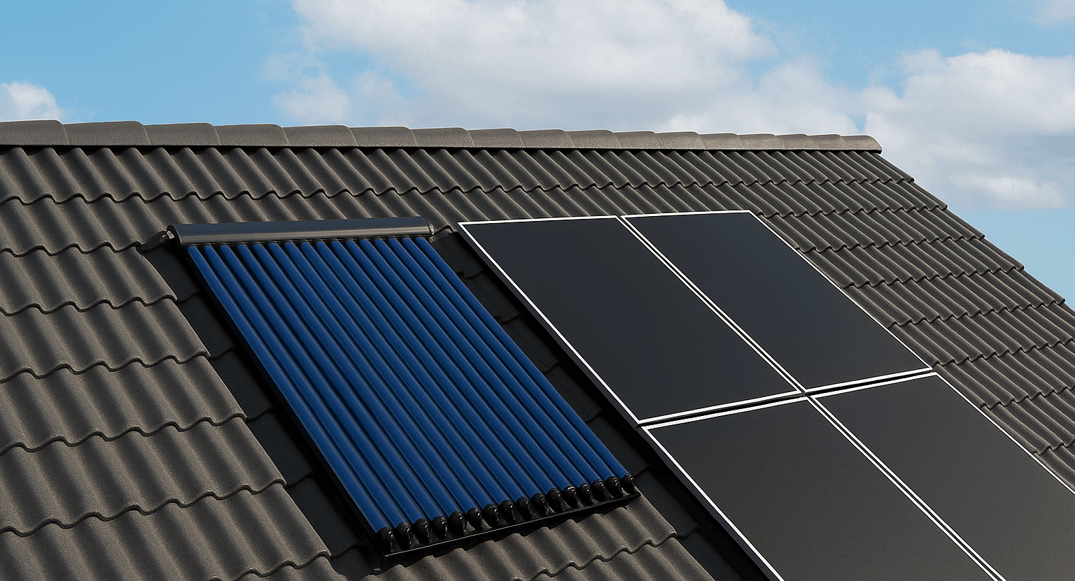 Zonnepanelen op dak
